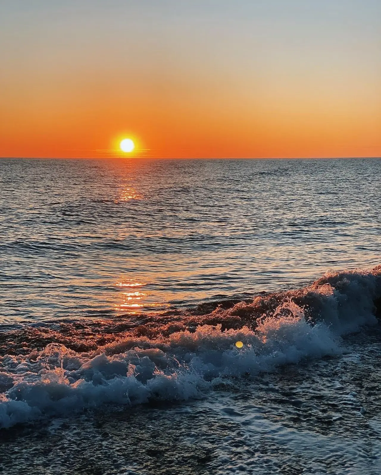 Тёплые краски морской осени 🌊🍁