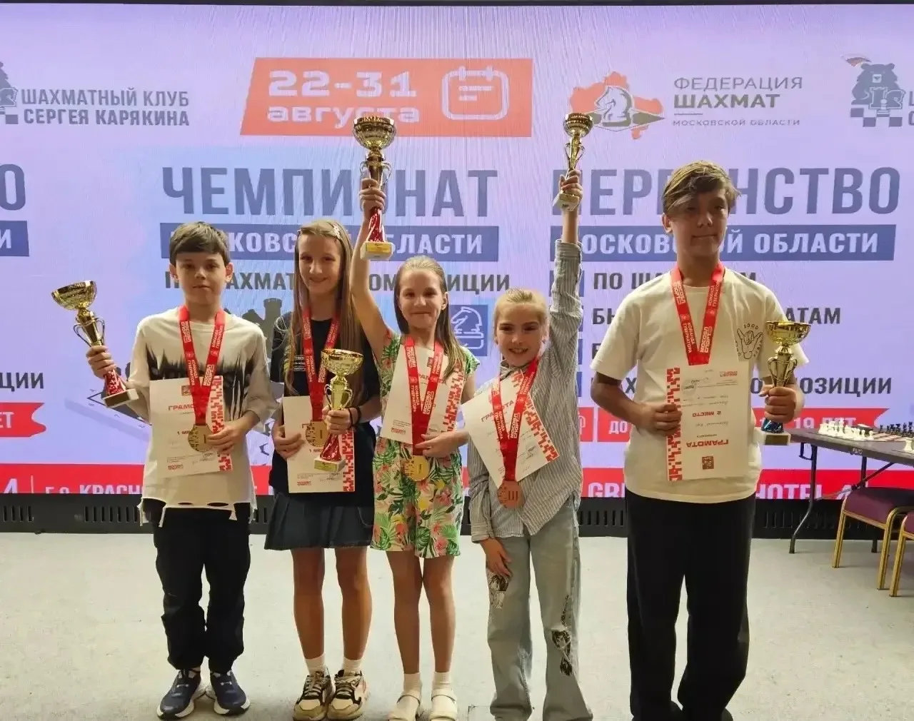 ♟Шахматисты из спортивной школы «Раменское» показали достойные результаты на первенстве...
