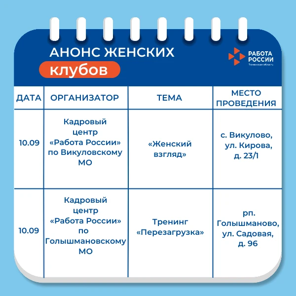 Дорогие жительницы Тюменской области, время действовать!