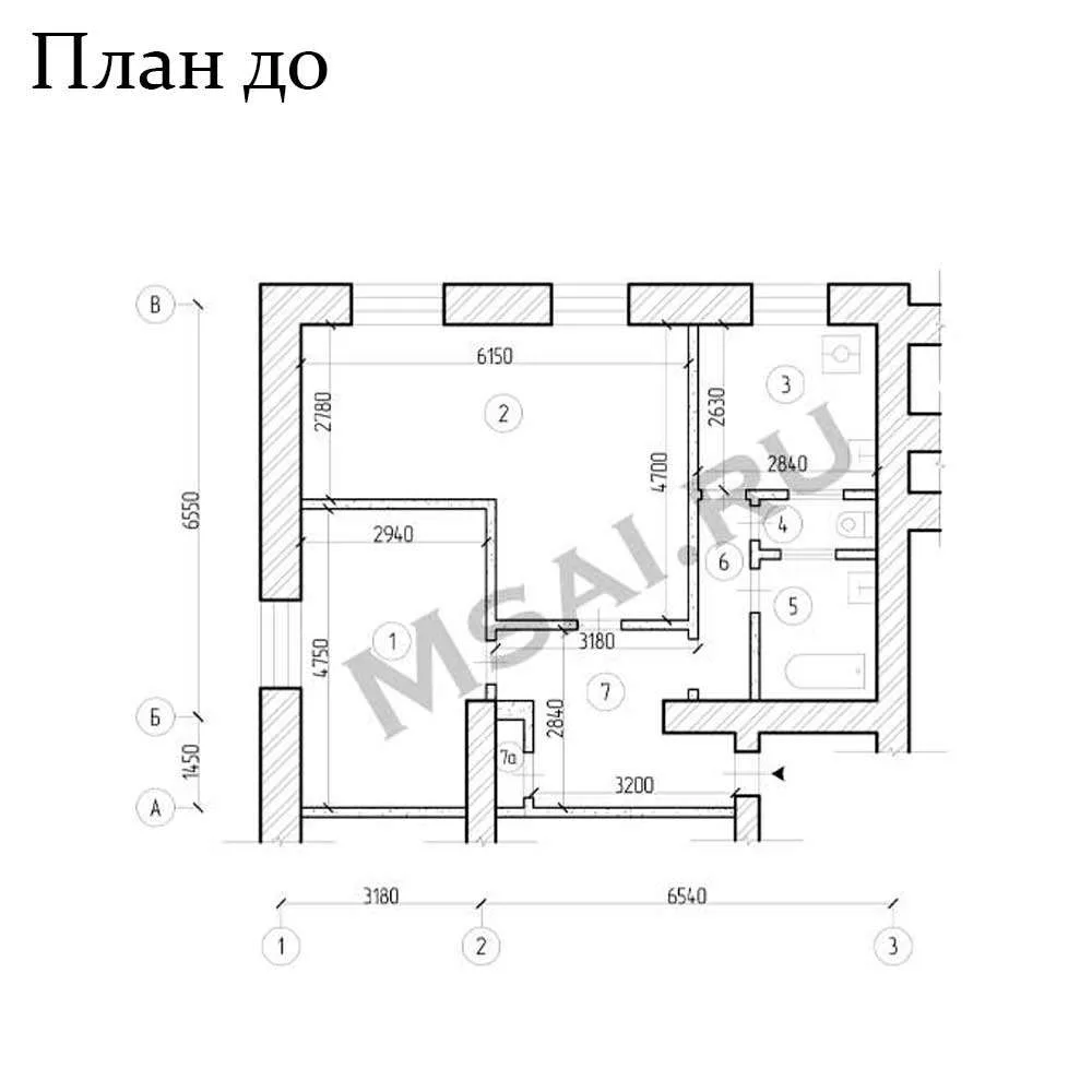 Перепланировка 2-комнатной квартиры в доме серии II-01 (2-й Щемиловский переулок, 16–20)

Ремонт по 