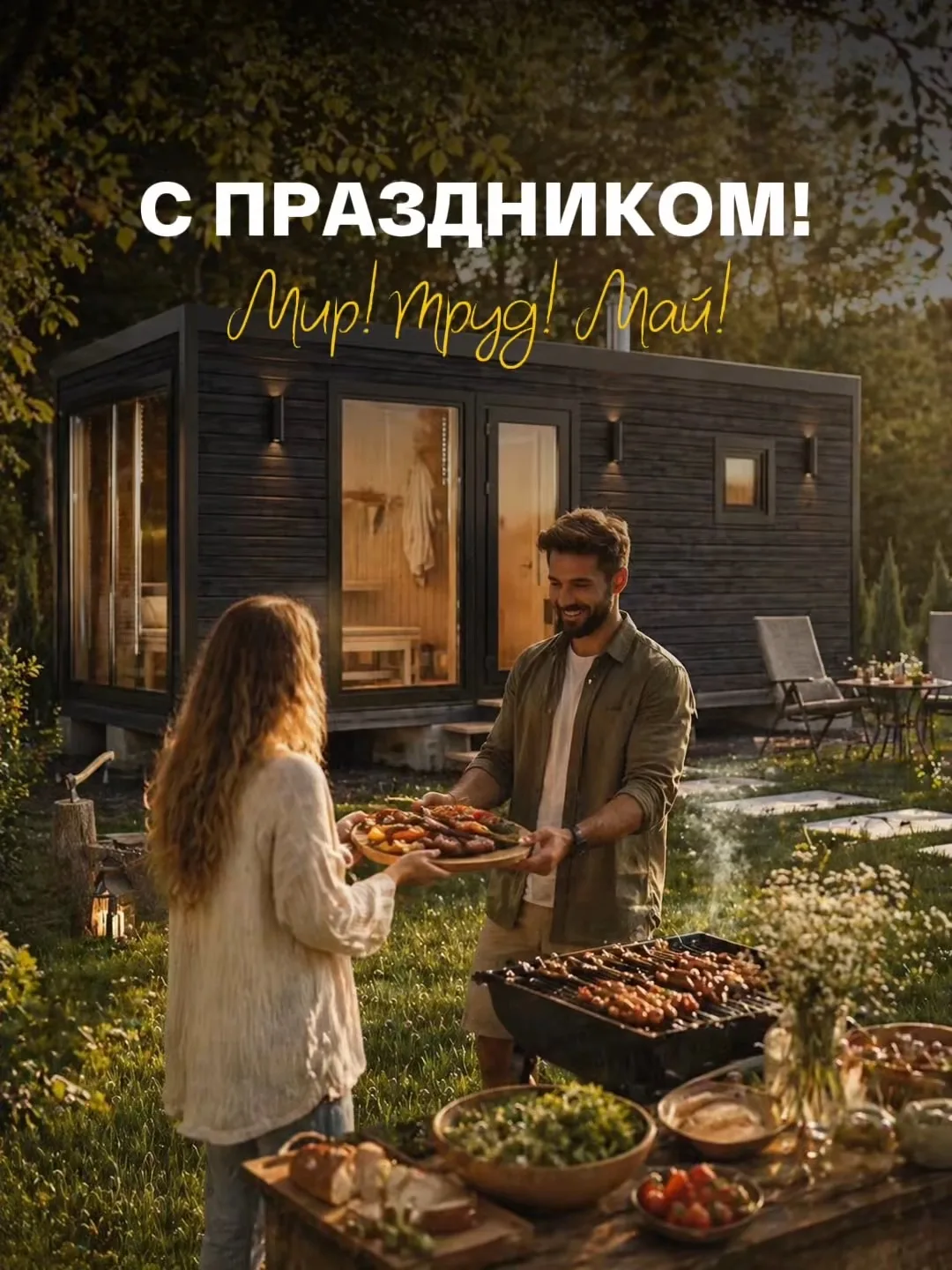 С Праздником Весны и Труда!