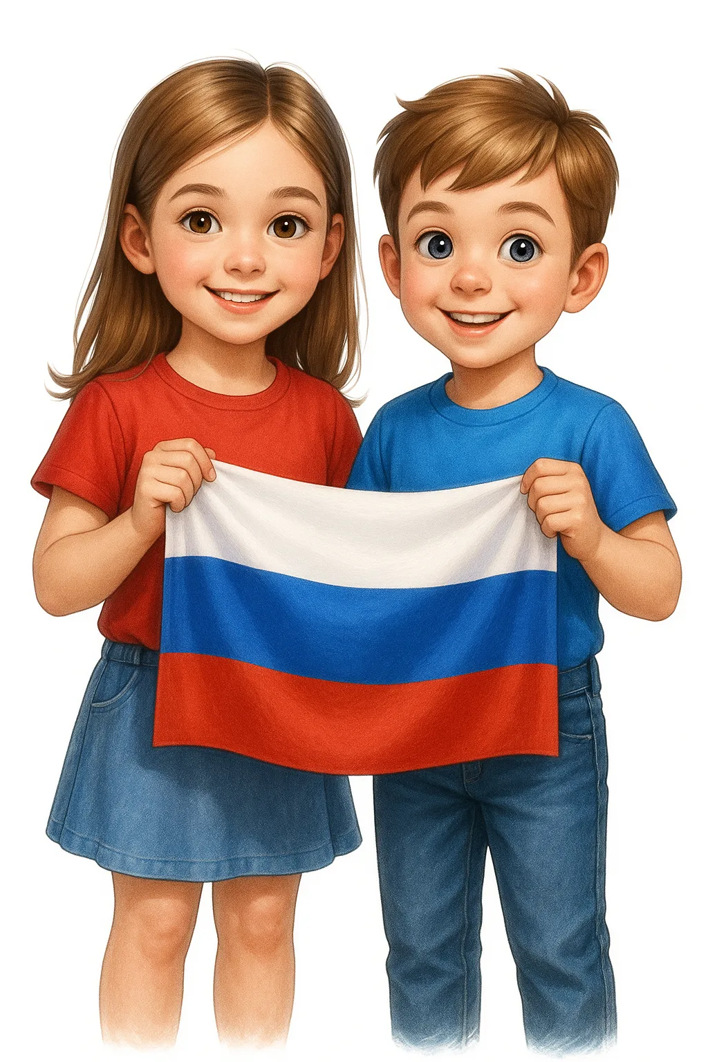 🇷🇺 Наш флаг — наша гордость! Мы отмечаем День флага России