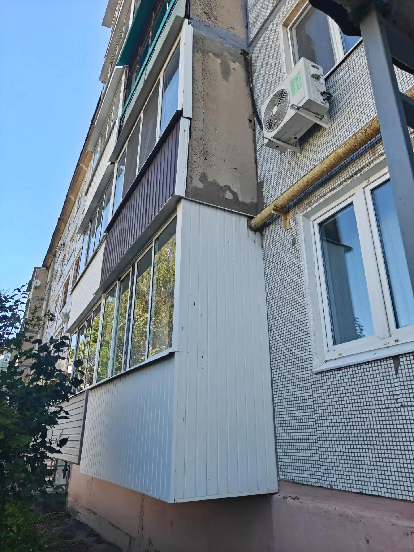 Ремонт межпанельных швов, по адресу Есенина 7А