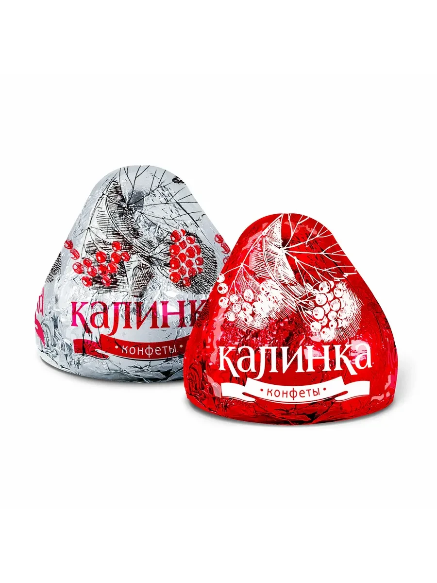 ⚡️ Конфеты Калинка и малиной и орехами 220 гр, Красный Октябрь