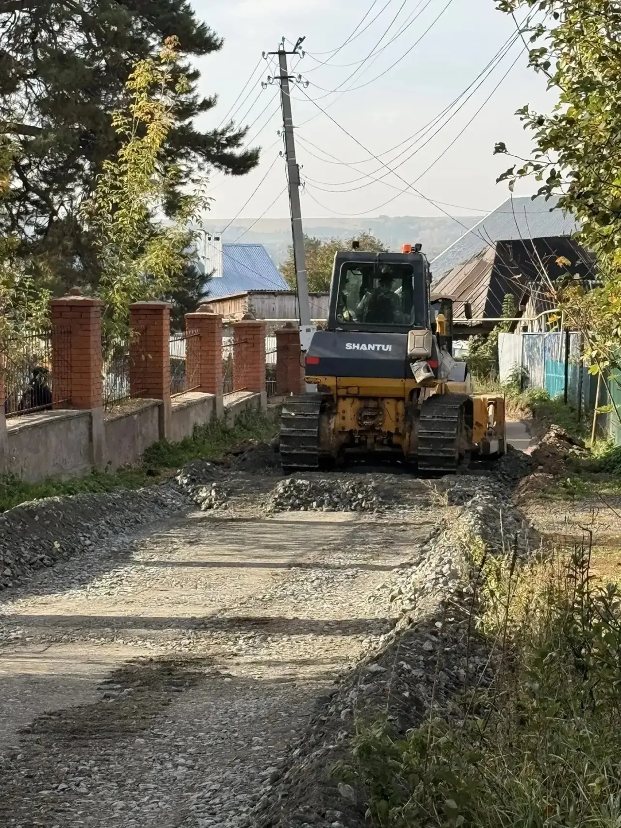 В Мамадыше начался капитальный ремонт переулка Пугачёва