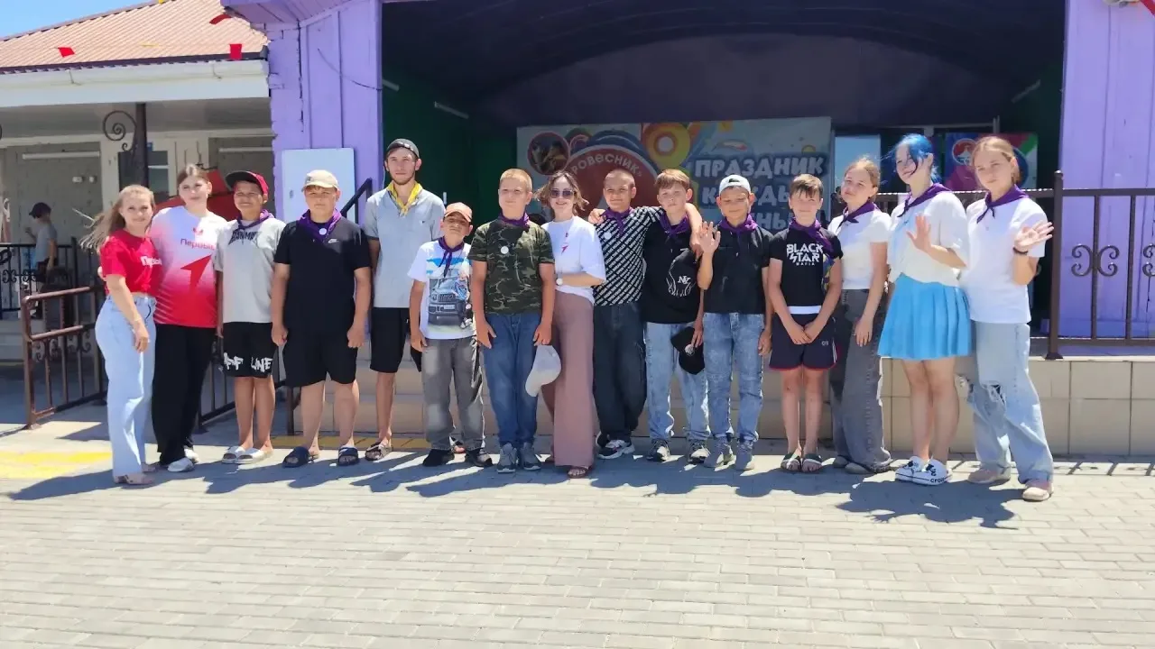 🔥 Квест от «Движения Первых» в нашем лагере — успех!

Представители движения устроили для ребят зах