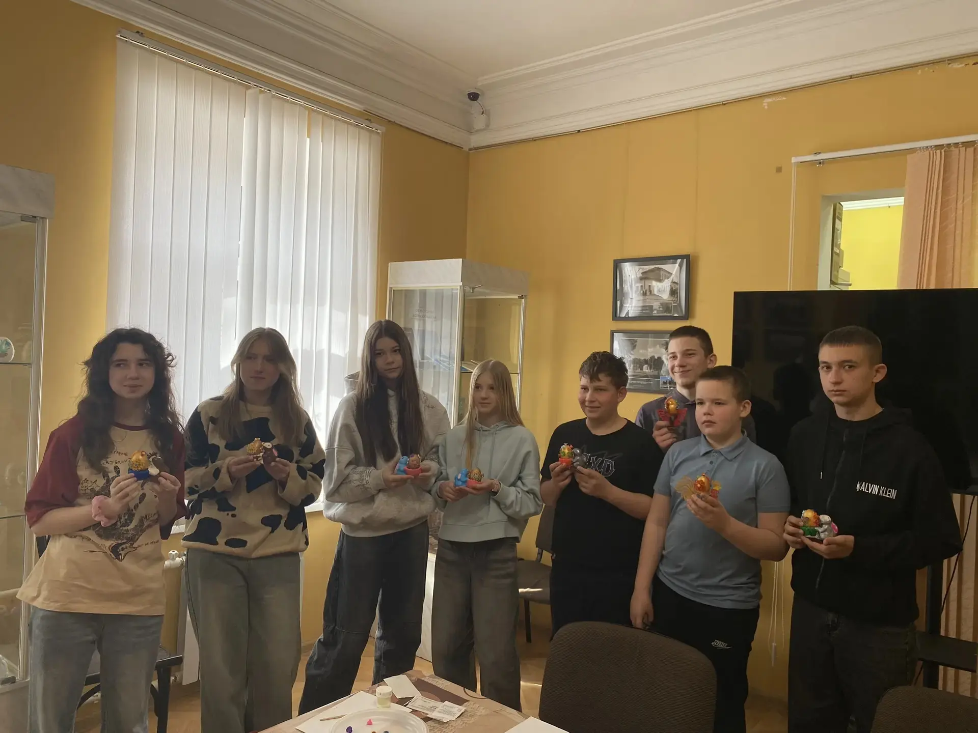 31 марта обучающиеся 7 «Б» класса приняли участие в музейном развивающем занятии «Хорошо яичко ко Хр