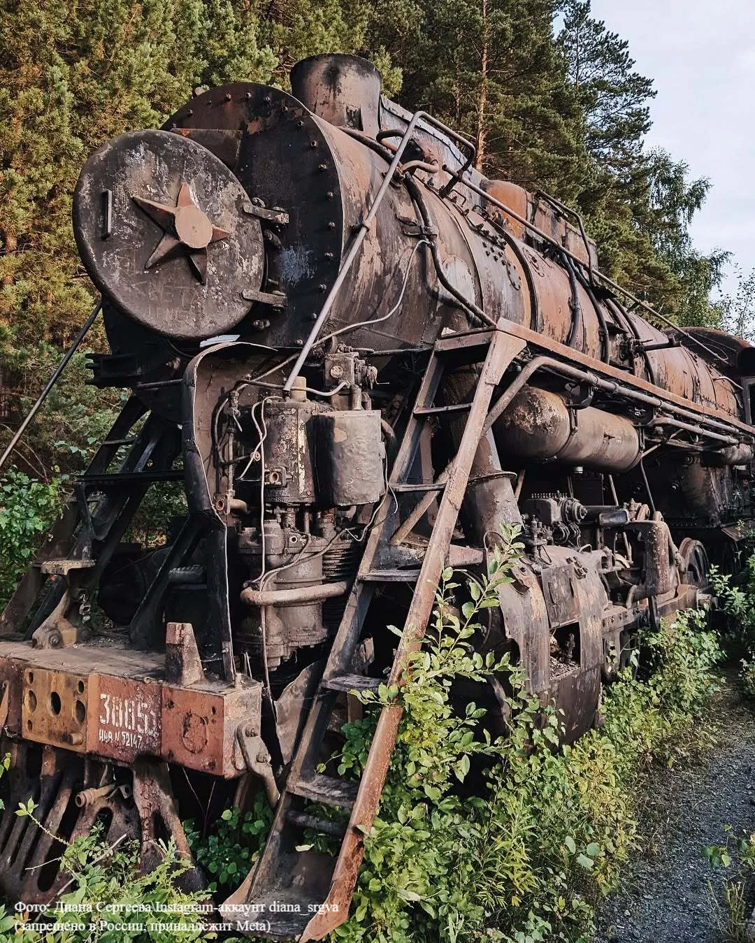 🚂 Паровозы, которые уже никогда не поедут: кладбище паровозов в Пермском крае

На самом деле это не