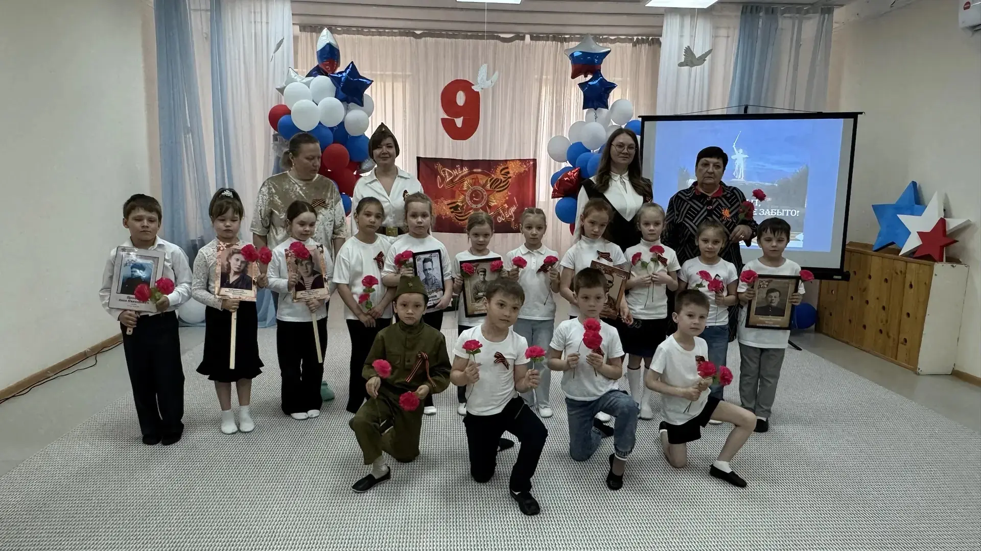 ✅Светлая память и вечная слава!  Как наши дошколята отметили 9 Мая 🌹 В преддверии Дня Победы в дошко