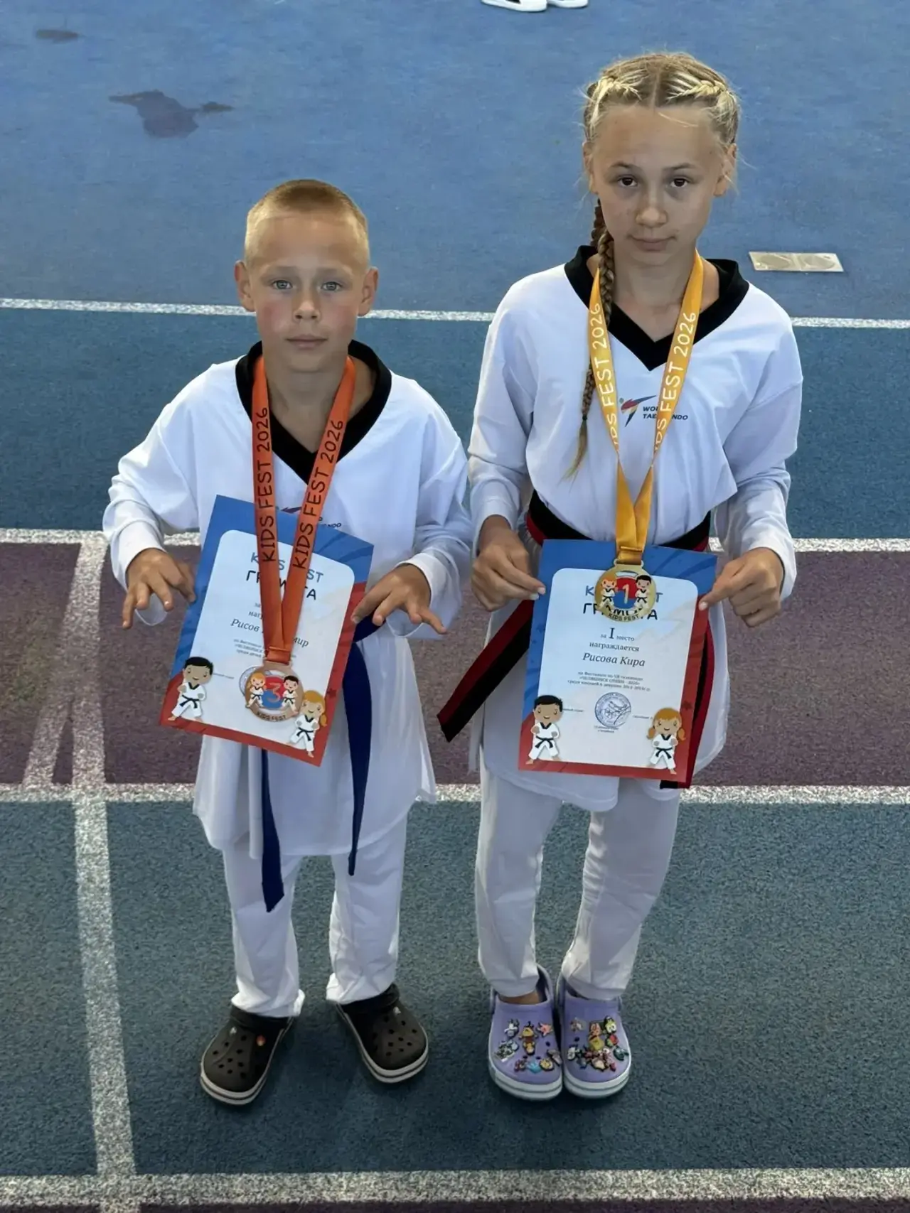 🏆ВЕЛИКОЛЕПНЫЕ ПОБЕДЫ НАШИХ ЮНЫХ СПОРТСМЕНОВ🏆  Недавно состоялся Всероссийский фестиваль по VR-тхэкво