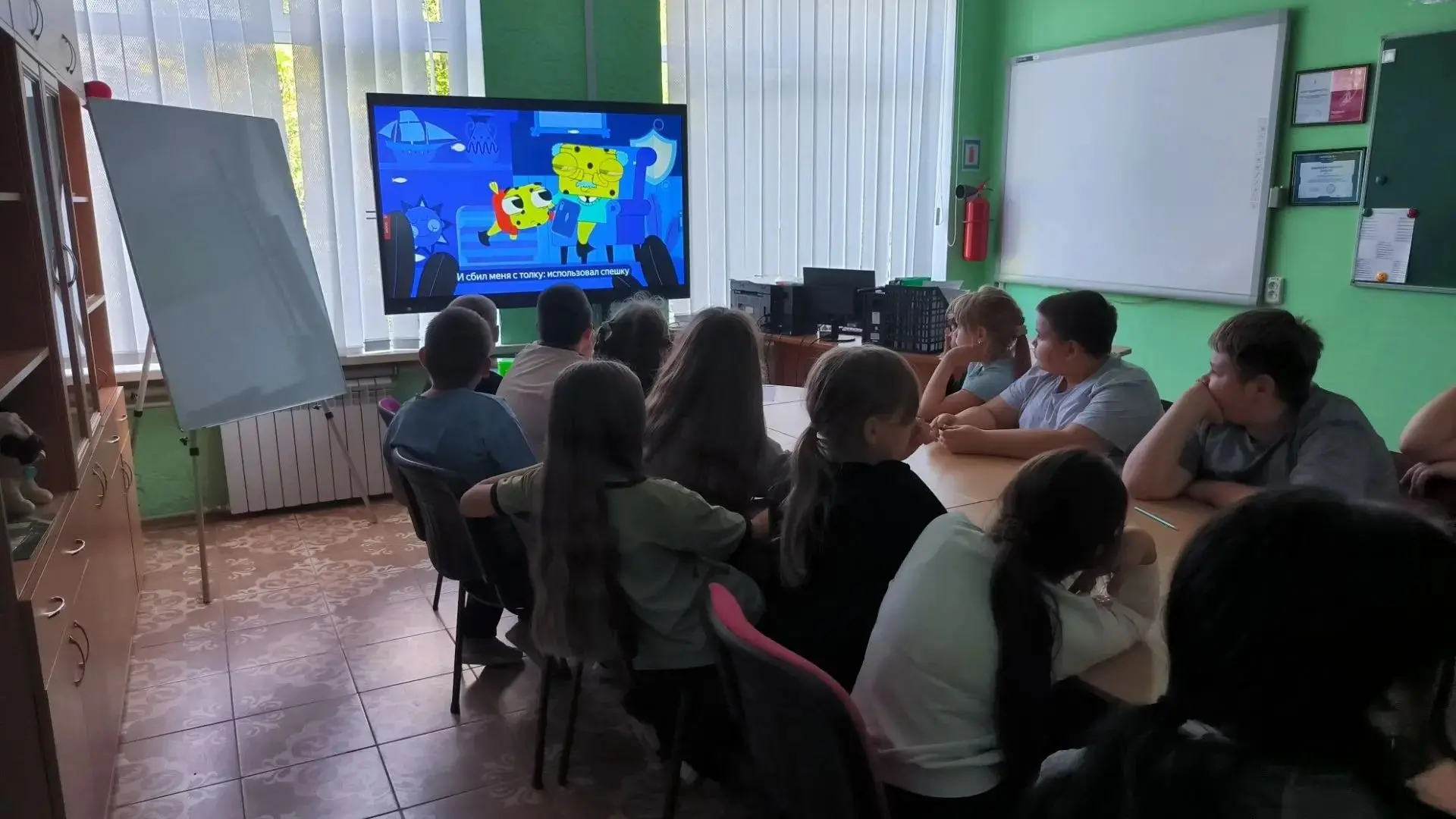 24.09.2026 г. ученики 1 - 6 классов, в рамках проекта "Цифровой ликбез", посетили урок ...