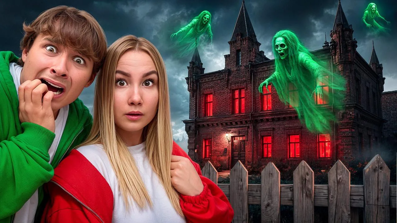 веришь в привидений?? мы теперь ДА! 😰 пробрались а старинный особняк!