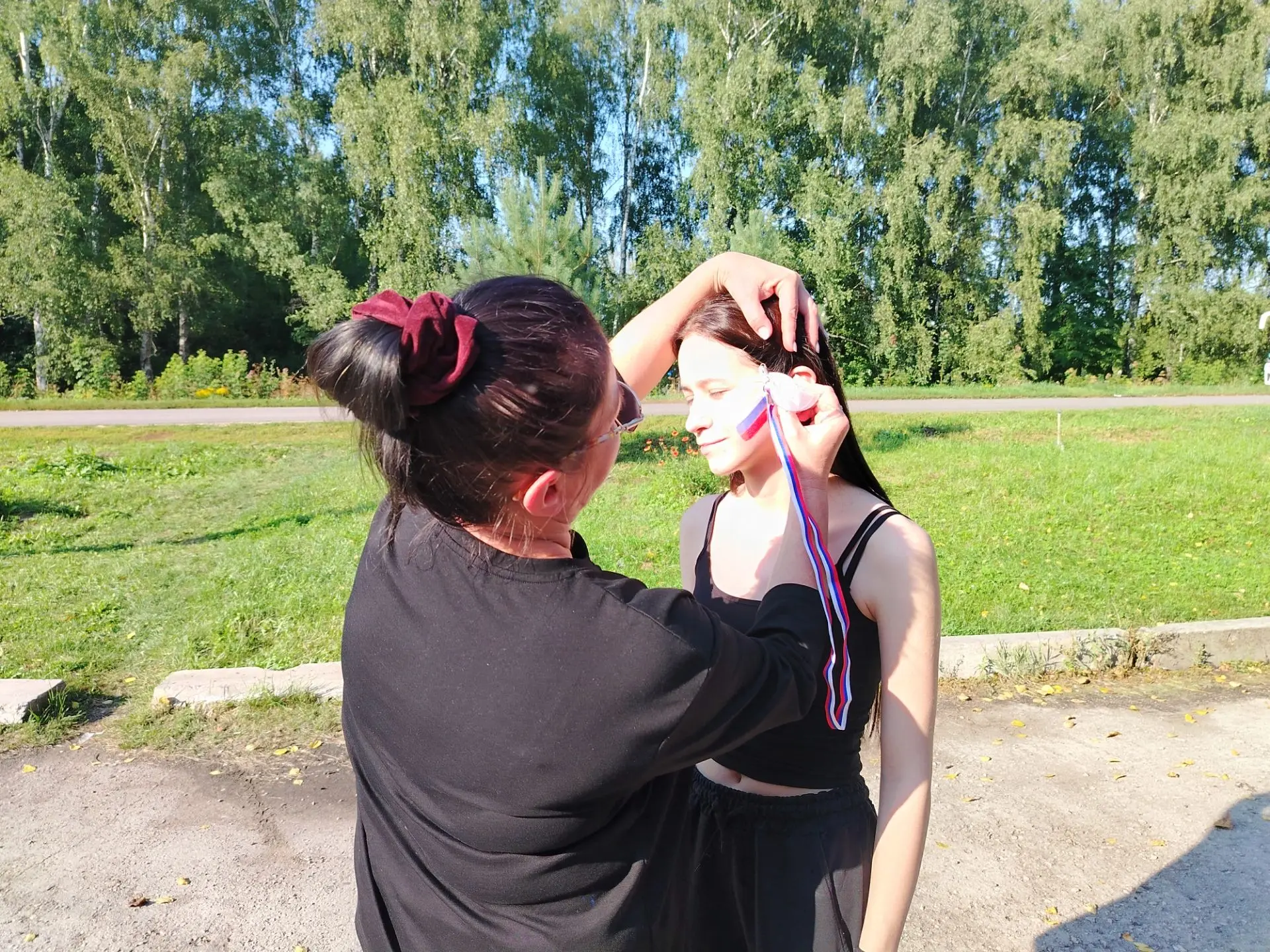В рамках празднования Дня Государственного флага России, сотрудники Горьковского сельск...