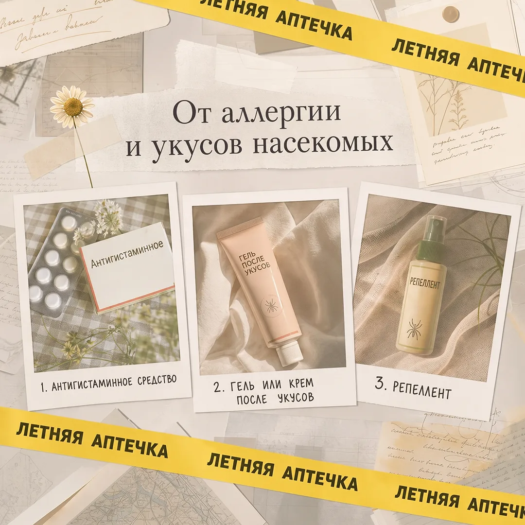 Лето – время путешествий, прогулок и отдыха на природе. Чтобы небольшие неприятности не испортили от