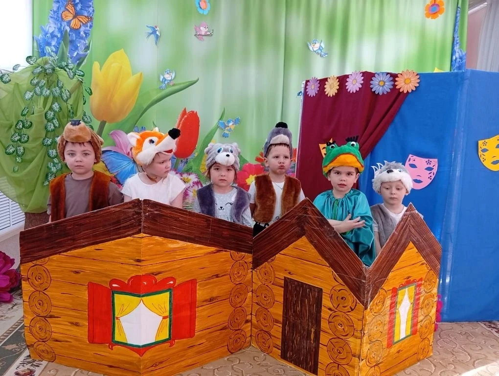 Театральный праздник у дошкольников: день творчества и дружбы!  🎉27 марта в Новотарманском детском с