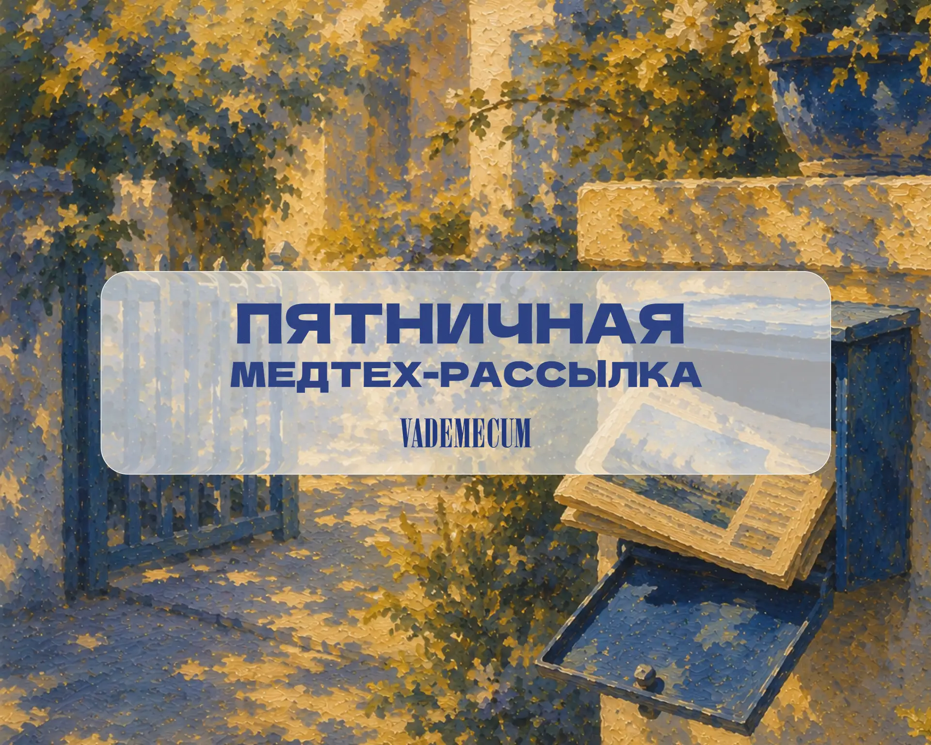 Пятничная медтех-рассылка Vademecum
27 – 31 июля

📝 Регуляторы
Минздрав РФ намерен внести факт несо