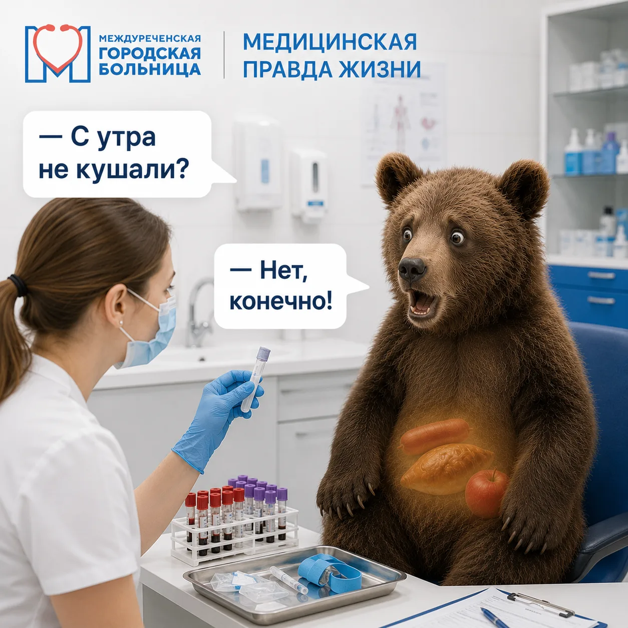 Немного юмора в вашей ленте! 

Листайте карточки и смотрите нашу подборку забавных ситуаций из враче
