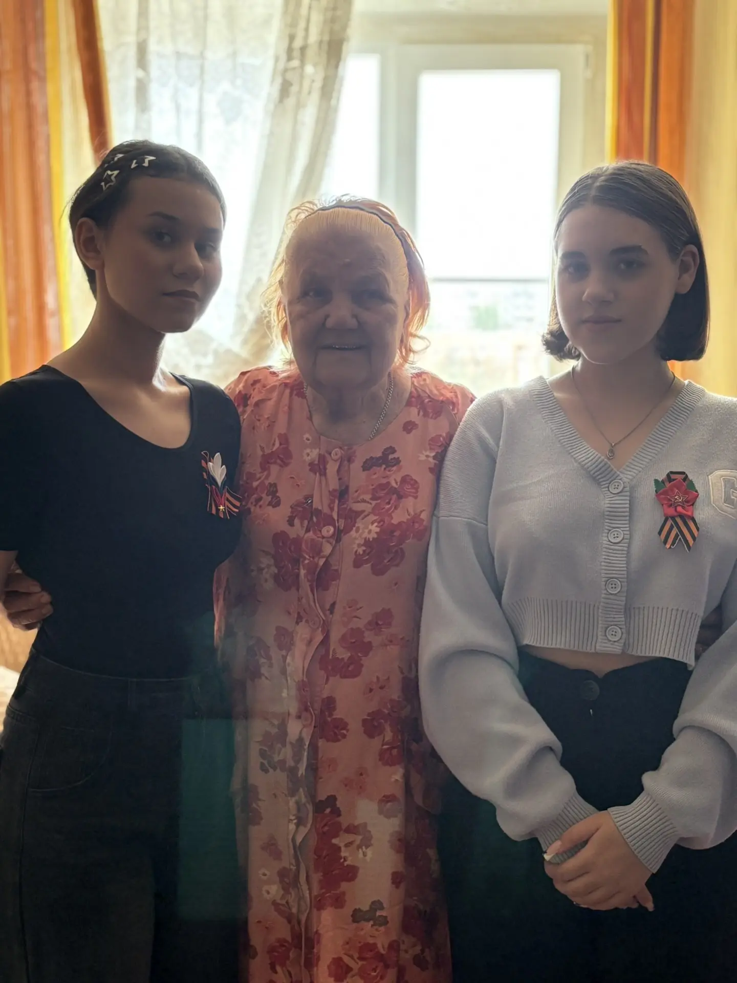 ❤️ В преддверии 81‑й годовщины Победы наши ученики поздравили ветеранов! ❤️