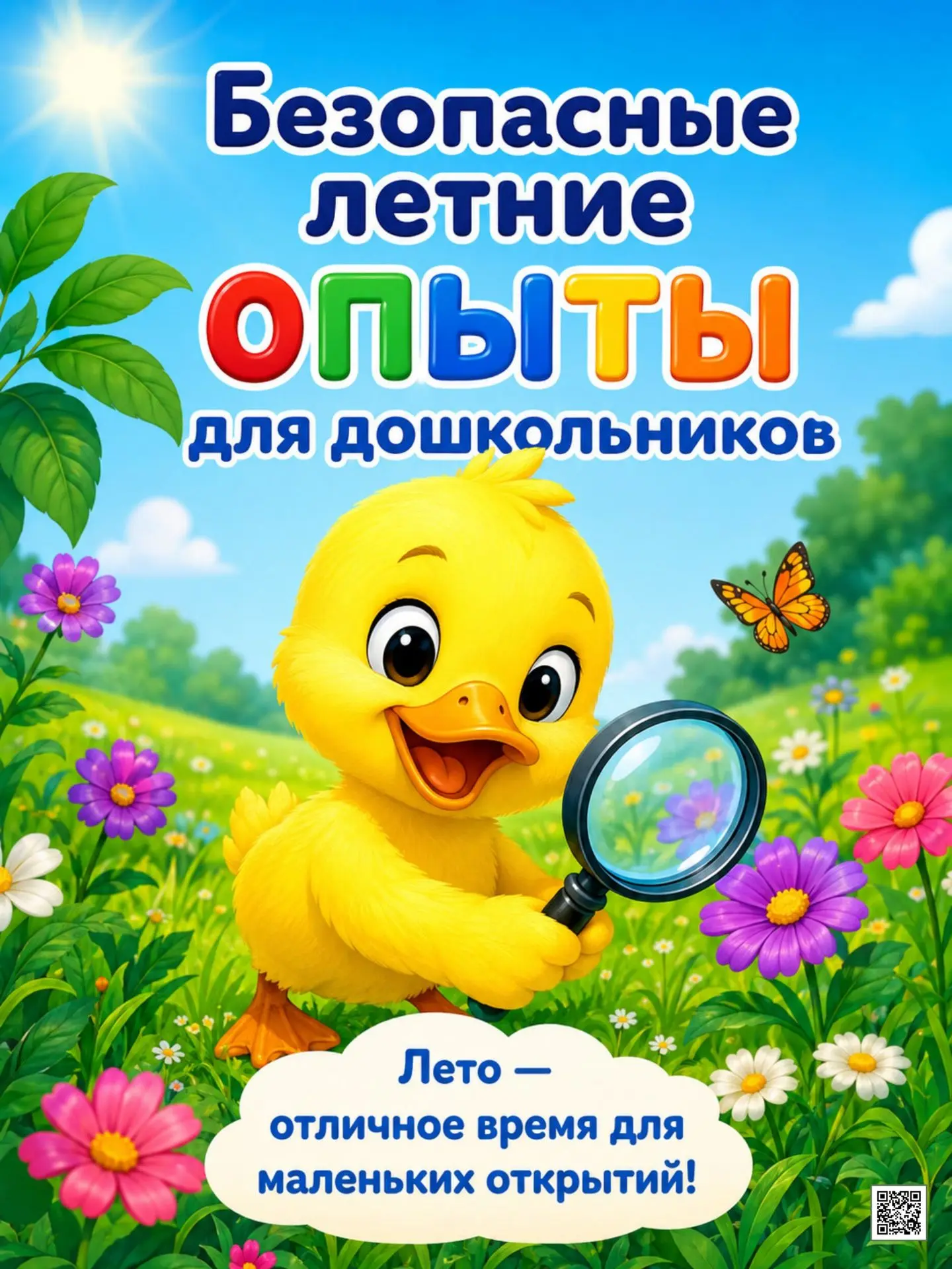 Летние опыты с детьми😉
