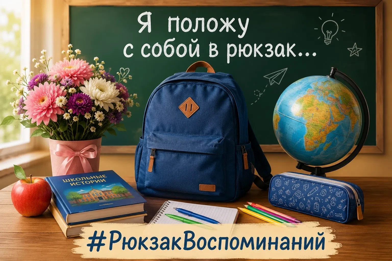 Всероссийская онлайн-акция "Я положу с собой в рюкзак"