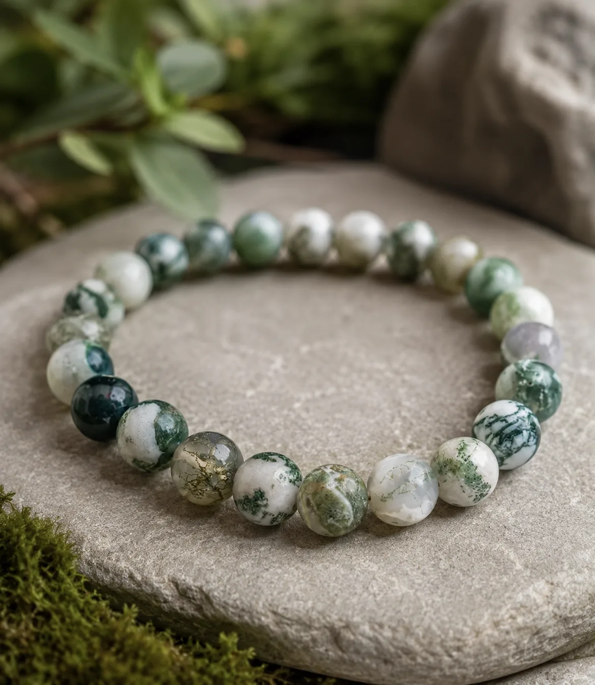 🌿 Камень недели — моховый агат 💚

Моховый агат всегда казался мне немного загадочным.

Смотришь на