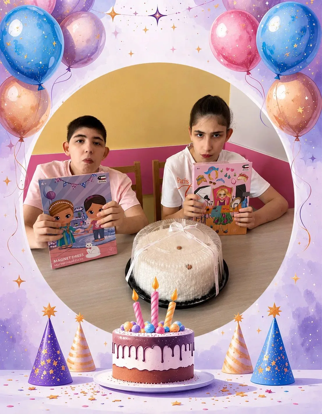 🎂Наши Лиза и Лолита отпраздновали свои дни рождения! 🎉 Желаем крепкого здоровья, безграничного сча