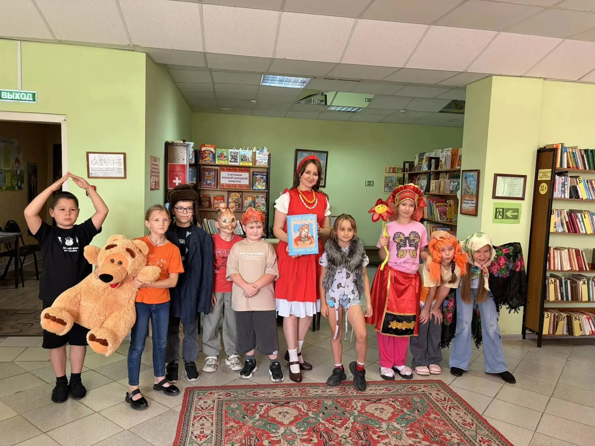 14 июля дети школьного лагеря  "ПроДвижение" посетили модельную библиотеку №8. Их ожида...