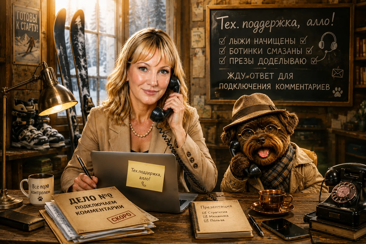 Тех.поддержка, алло!