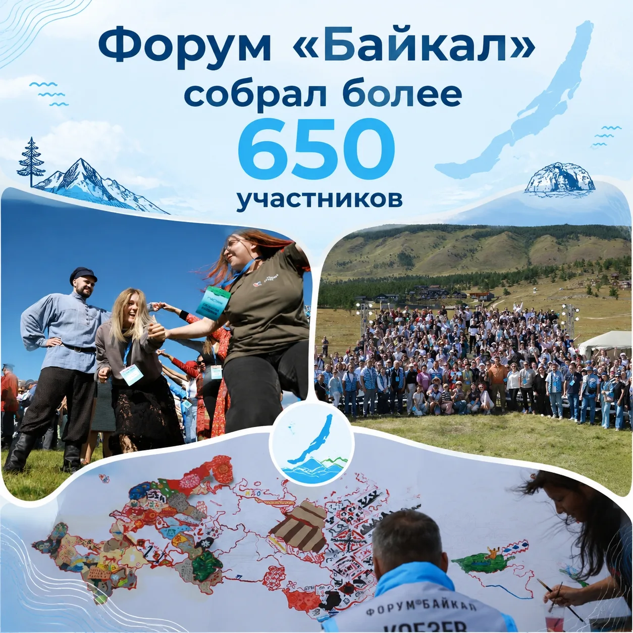 🌊 18-й международный форум «Байкал» собрал более 650 человек