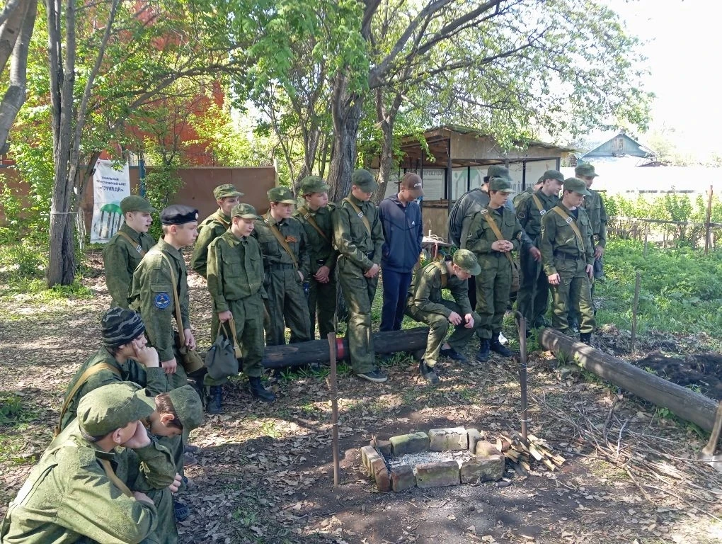 13 мая завершились трёхдневные учебные сборы для восьмиклассников школы №5 Ишима.   Заключительный д