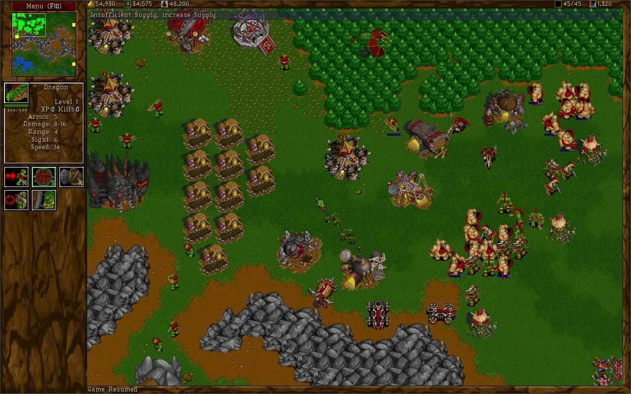 Порт Warcraft II в браузере. Проект Wargus 

Решил допилить и зарелизить свой старый проект - порт о
