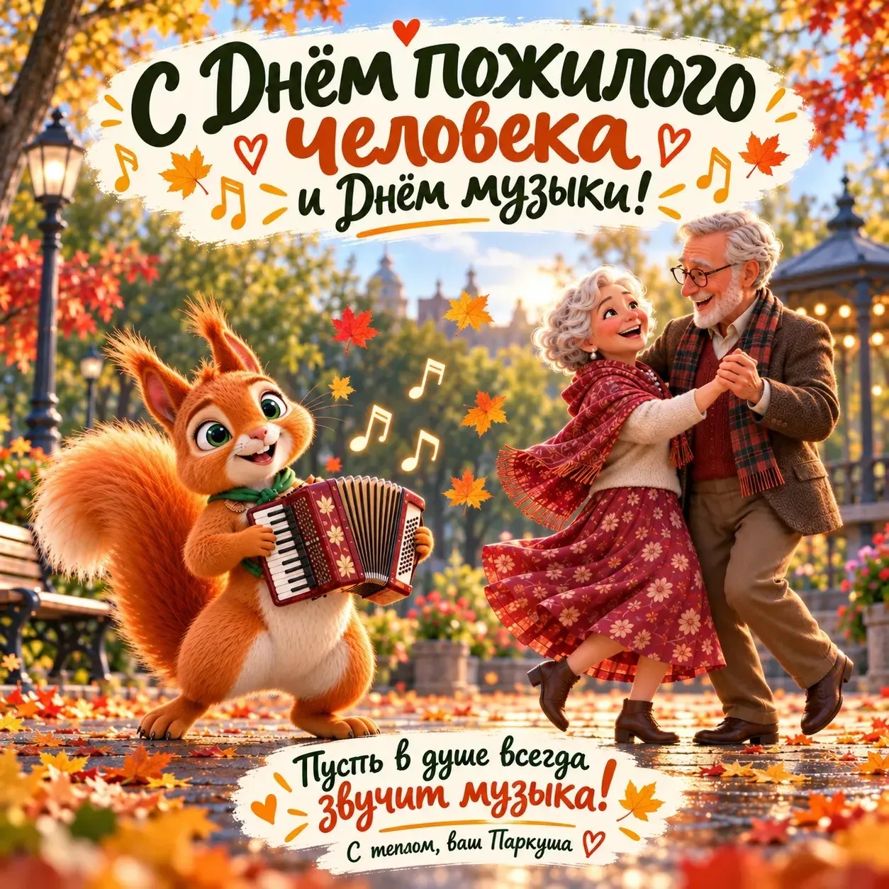 🍁🎶👵Сегодня особенный день…