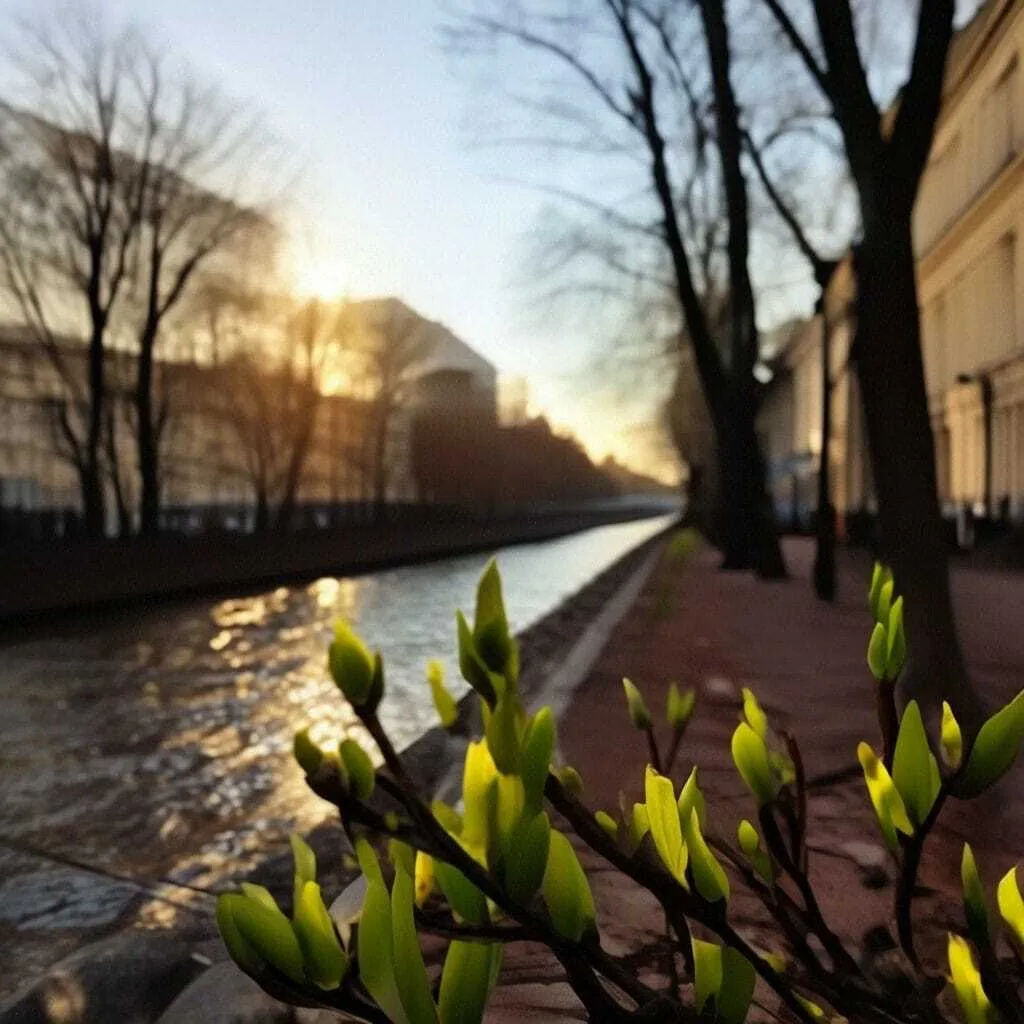 🌷Погода в Санкт-Петербурге 18 марта 2026 года. ☁️Ночью переменная облачность, днем облачно с проясне