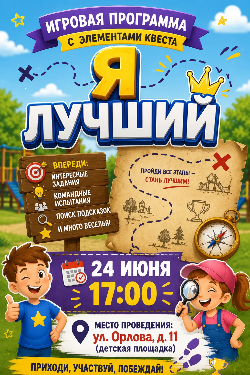 Приглашаем юных исследователей и любителей приключений на две невероятные программы!

24 июня в 17:0