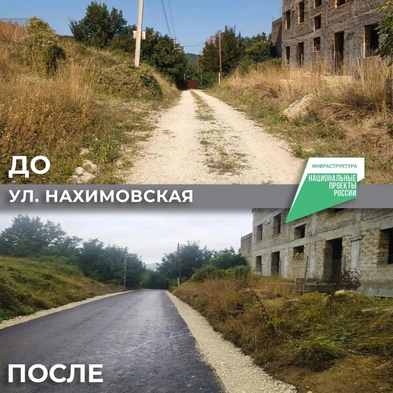 В Севастополе обновили семь дорог и укрепили обочины