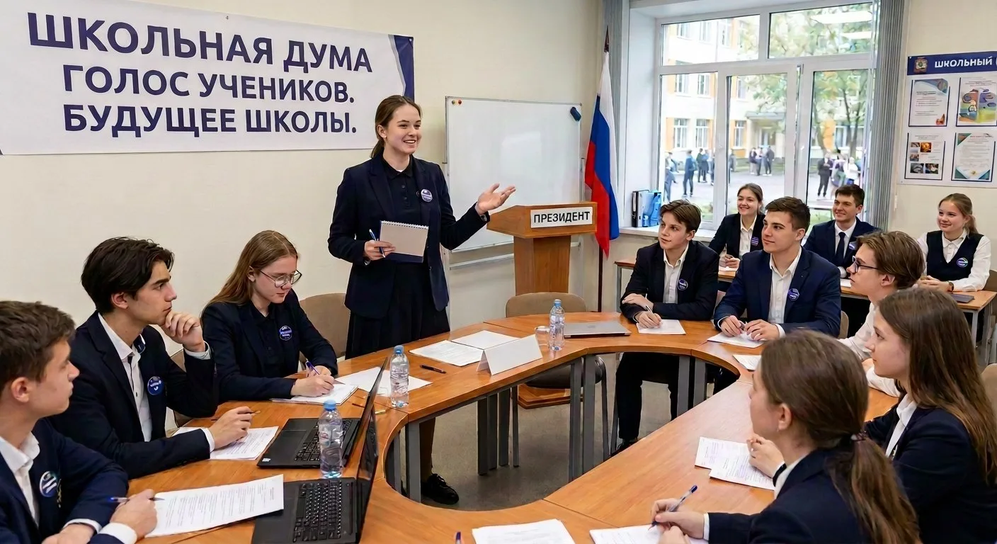 В этом году мы запускаем масштабный проект — выборы президента школы, которые пройдут п...