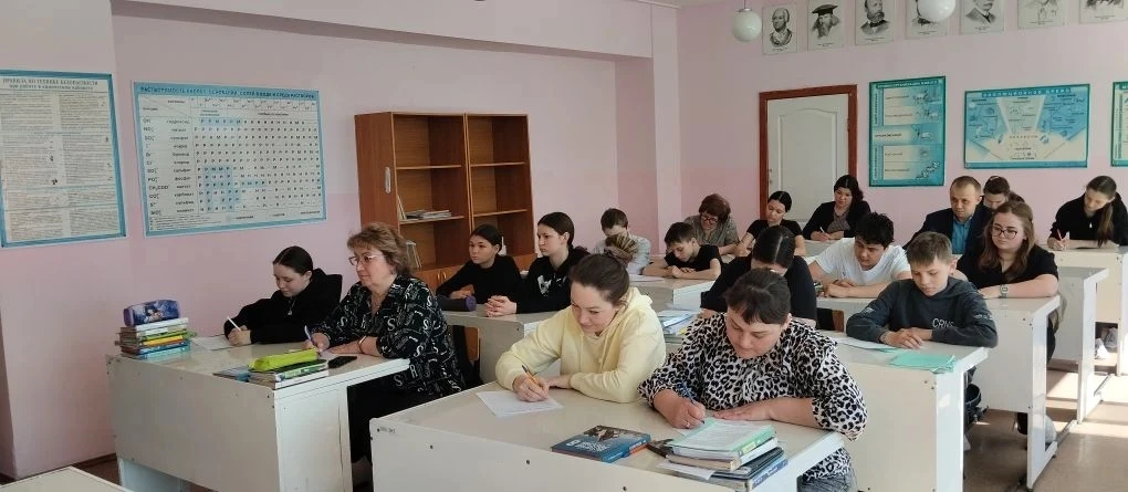 Сегодня, 17 апреля, в нашей школе прошла акция "Международный диктант по башкирскому яз...
