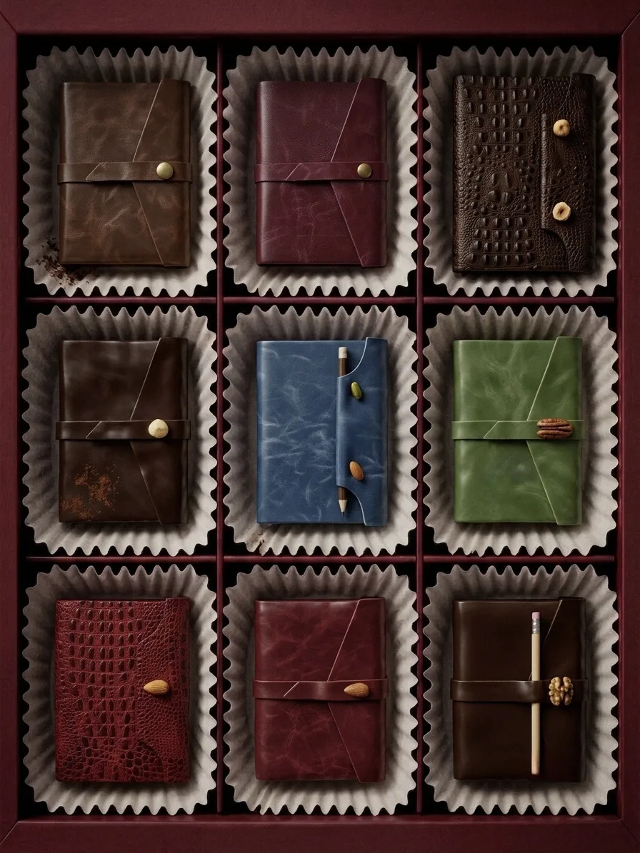 Говорят, сладкое вредно. Но мы нашли исключение: ежедневники Shiva Leather — это тот самый «полезный