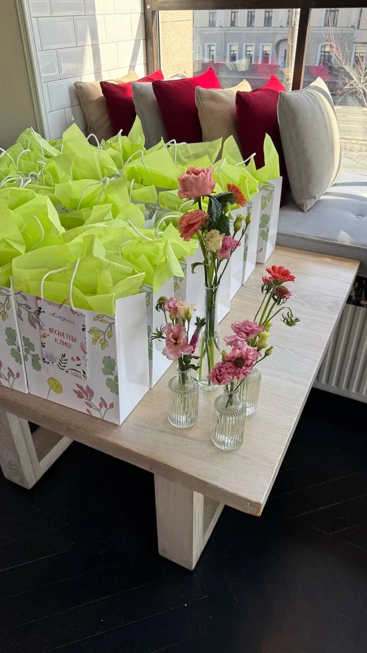 Сегодня на мероприятии с LaCure beauty в Novikov school.  Познакомились с французским брендом, сдела