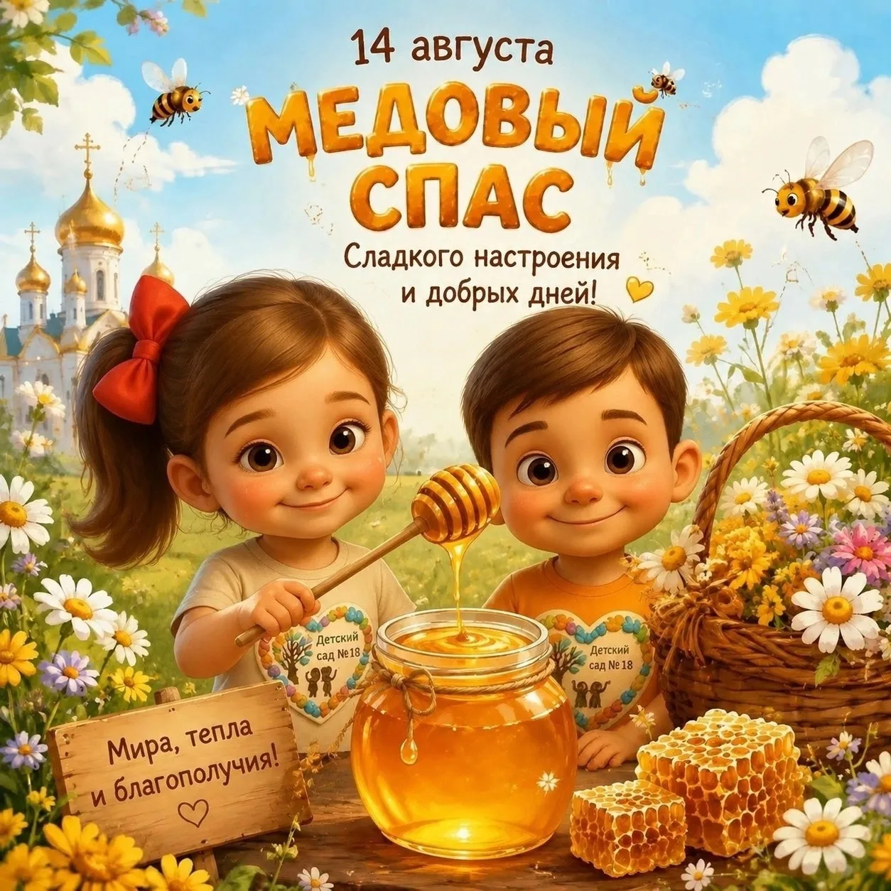 🍯Последний летний привет: встречаем МЕДОВЫЙ СПАС!