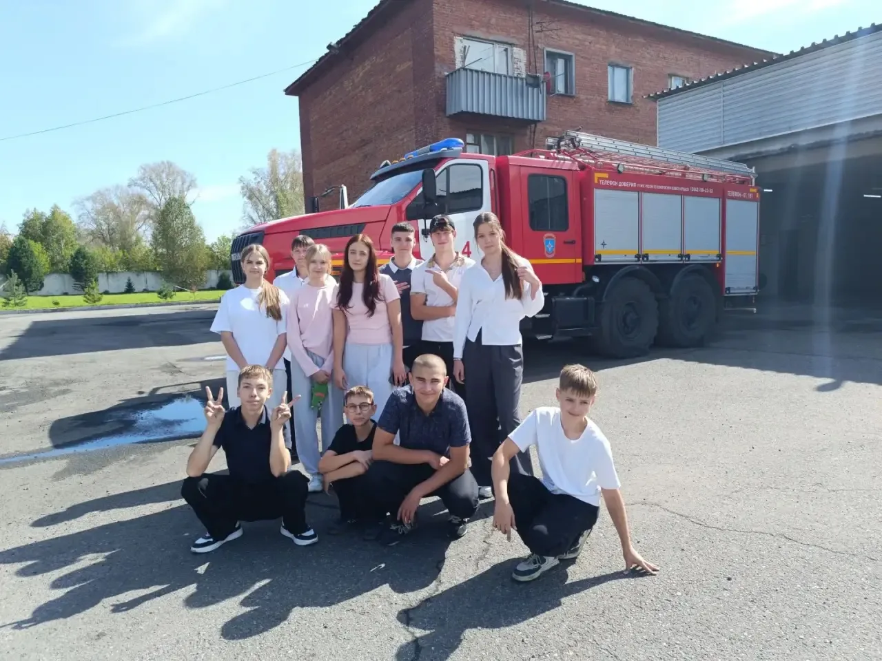Пожарные 7 «Б» готовятся к победе! 🔥