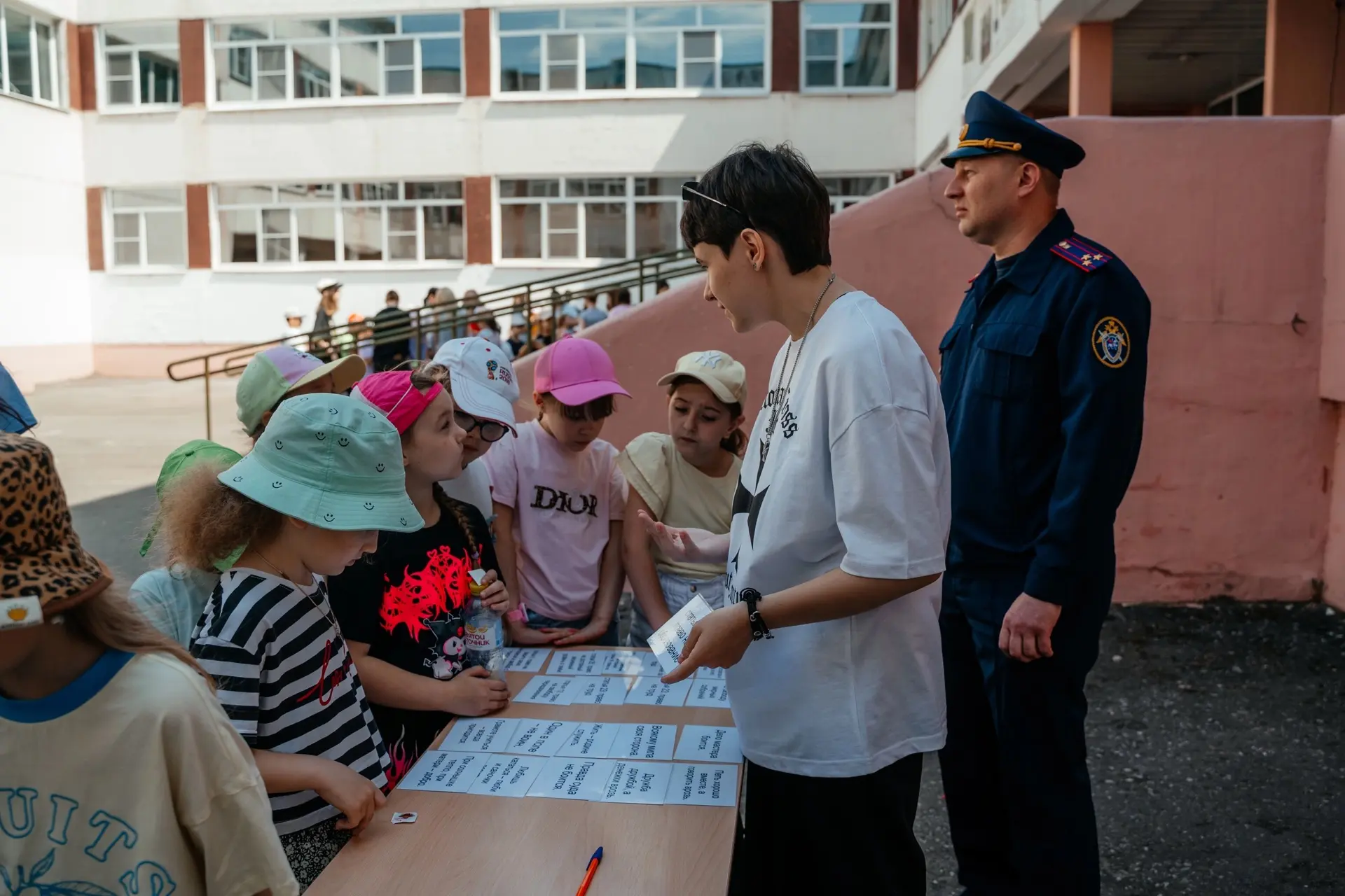 ❗️В Липецке в пришкольных лагерях проходит профилактическая акция «Живой город», объединяющая ведомс