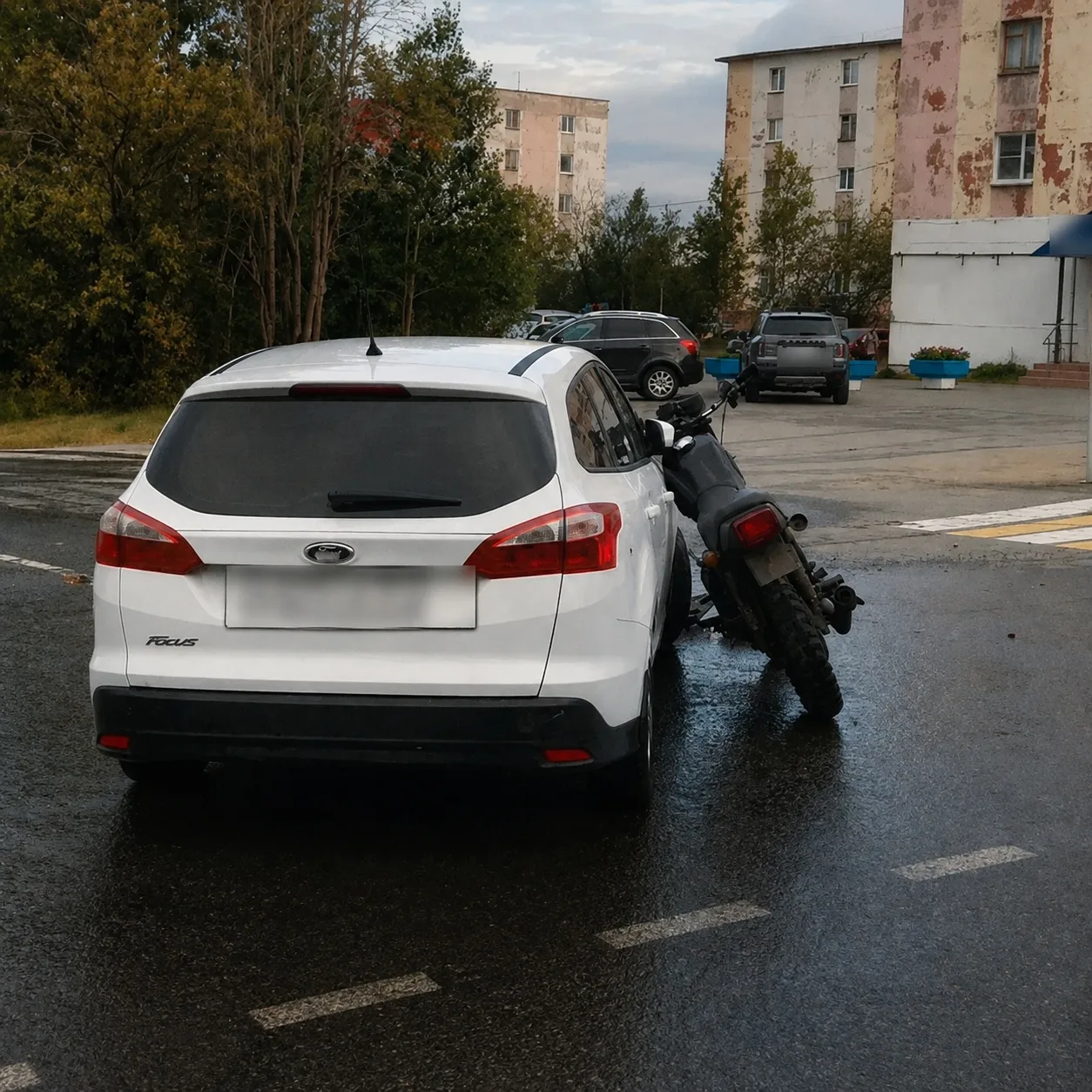 🚔 В Заполярном пьяный мотоциклист попал в ДТП