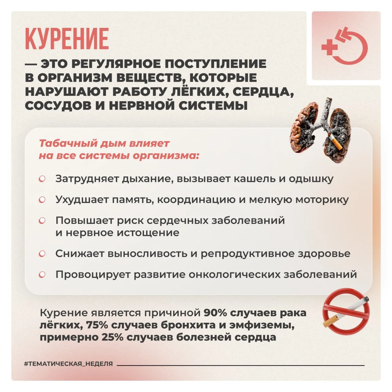 Зависимость от табака – это не слабость характера, а устойчивый нейрохимический процесс...
