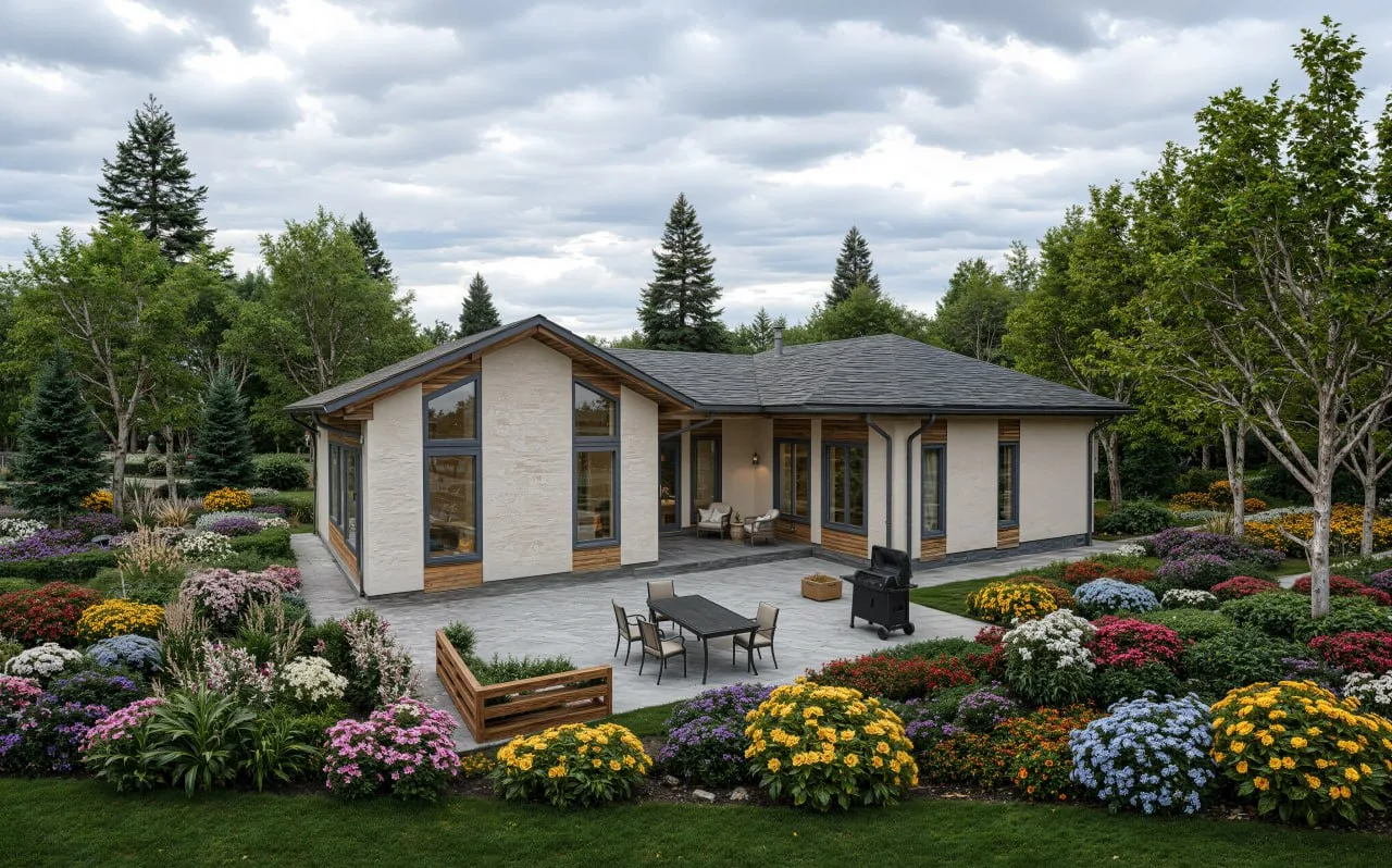 ## Представляем проект дома BR 153 — гармония комфорта и стиля! 🏠