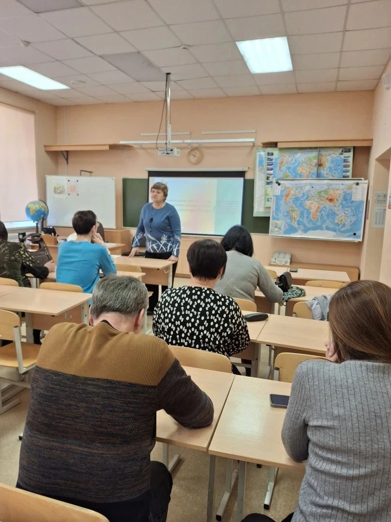 27 марта на базе нашей школы прошло заседание переговорной площадки "Применение современных образова