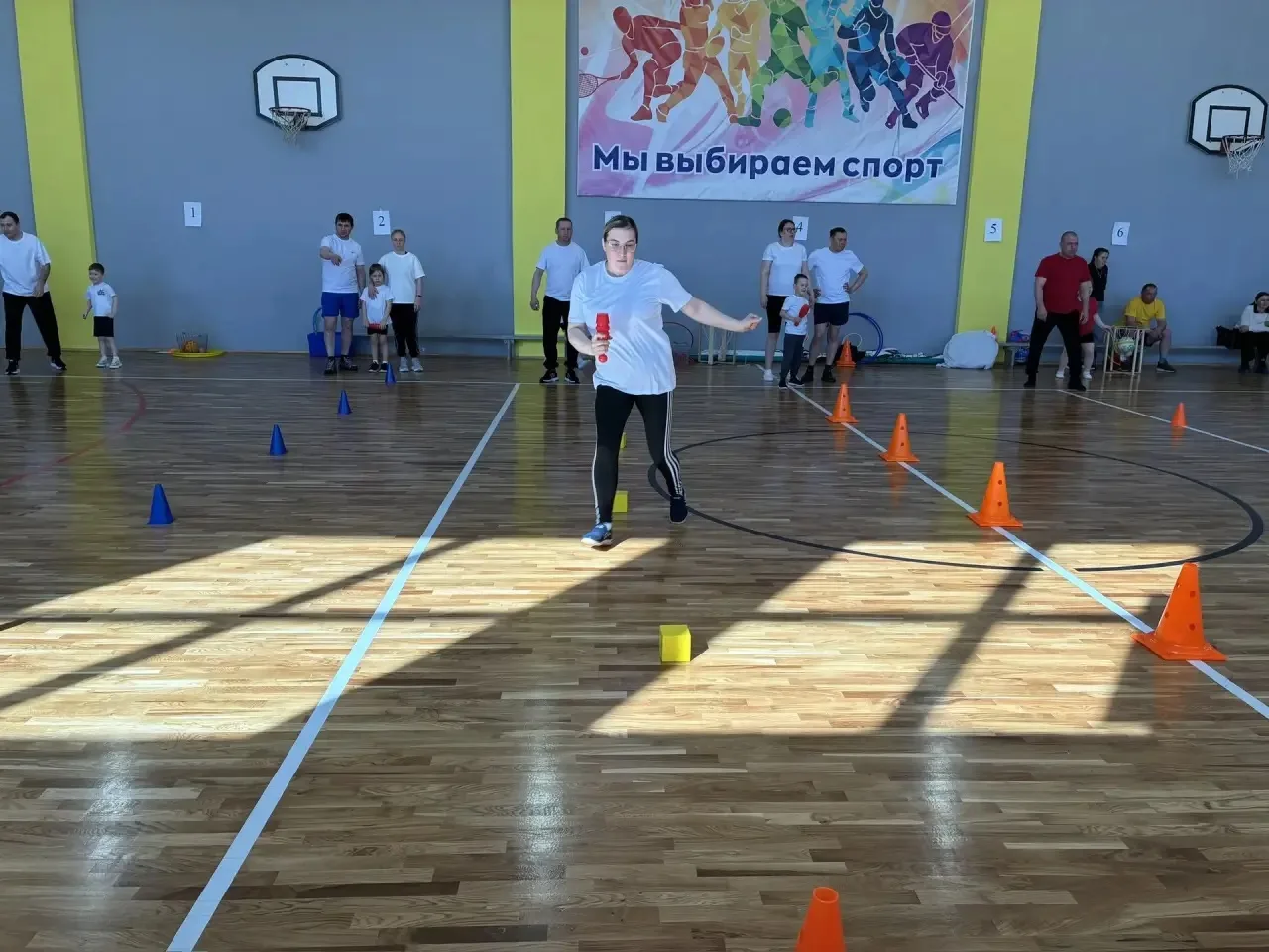 🌟Сегодня прошли районные соревнования "Папа, мама, я - спортивная семья" среди семей дошкольных обр