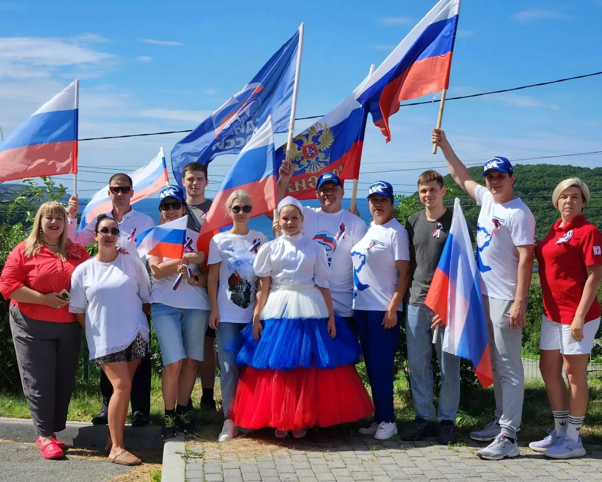 🇷🇺 Патриотическая акция прошла в Подъяпольском