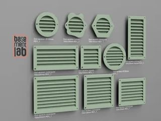 Air Ventilation Grid Parametric / Collection