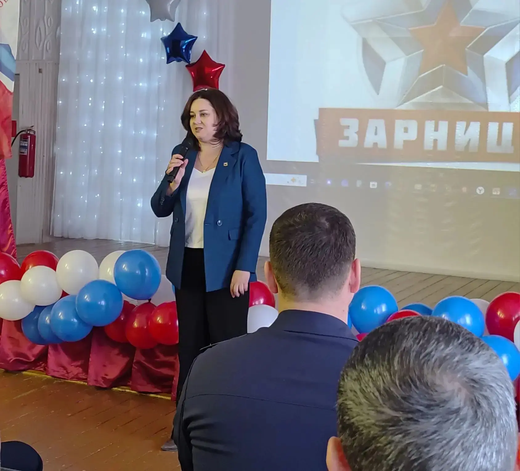 🇷🇺В школе села Заветное, по инициативе директора Юлии Мармышевой, состоялась военно-п...